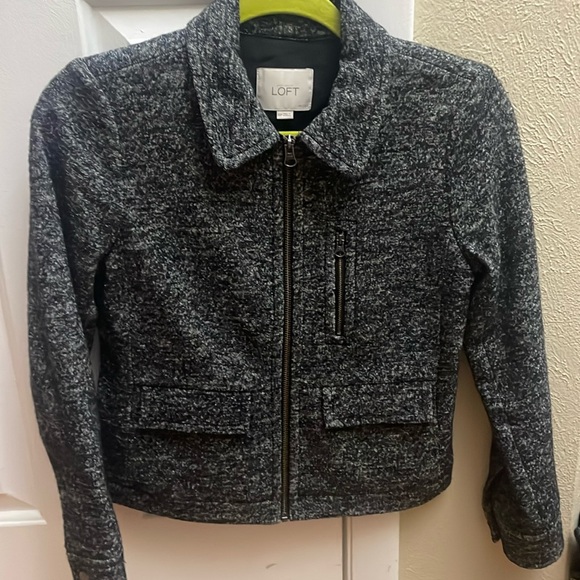 LOFT Jackets & Blazers - Loft petites XSP wool blend jacket